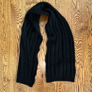 Rabbit hair and wool blend scarf